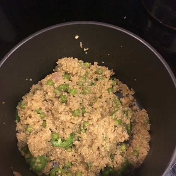 Quinoa with Peas