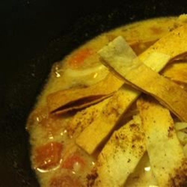 Jamaican Tortilla Soup