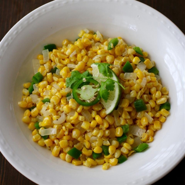 Corn with Jalapenos