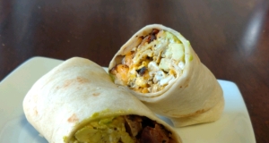 Flannery's Bacon Avocado Burritos