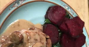 Pork Loin Chops in Apple Cream