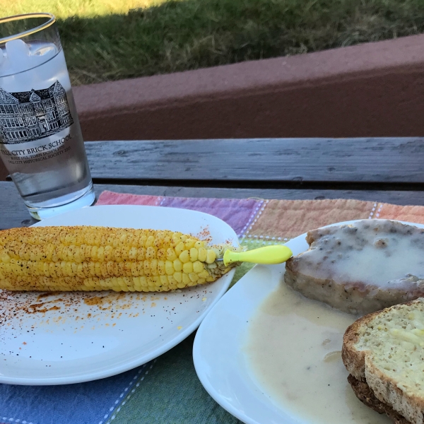 Pork Loin Chops in Apple Cream