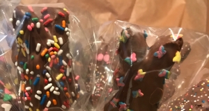 Instant Chocolate Covered Bunnies (On a Stick)