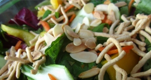 Almond and Baby Bok Choy Asian Salad