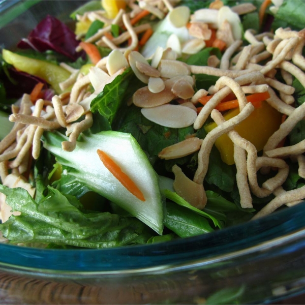 Almond and Baby Bok Choy Asian Salad