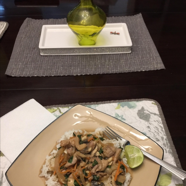 Thai Chicken with Basil Stir Fry