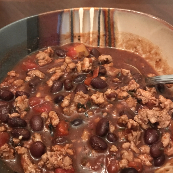 Fantastic Black Bean Chili