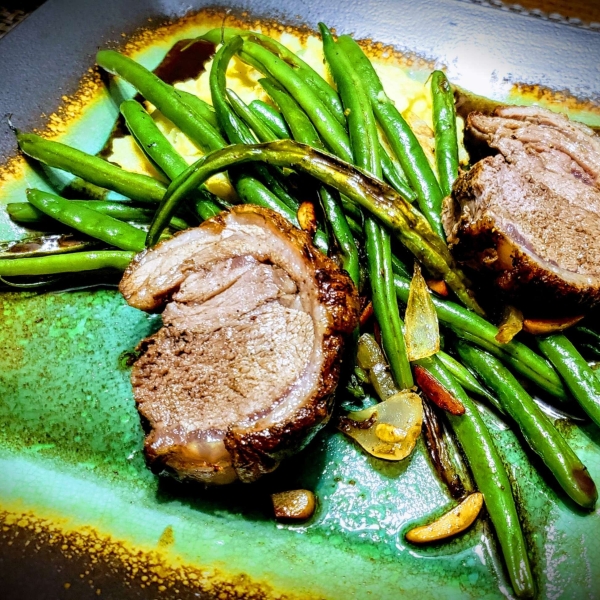 Moroccan Lamb with Shiraz Honey Sauce