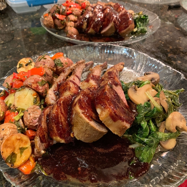 Moroccan Lamb with Shiraz Honey Sauce