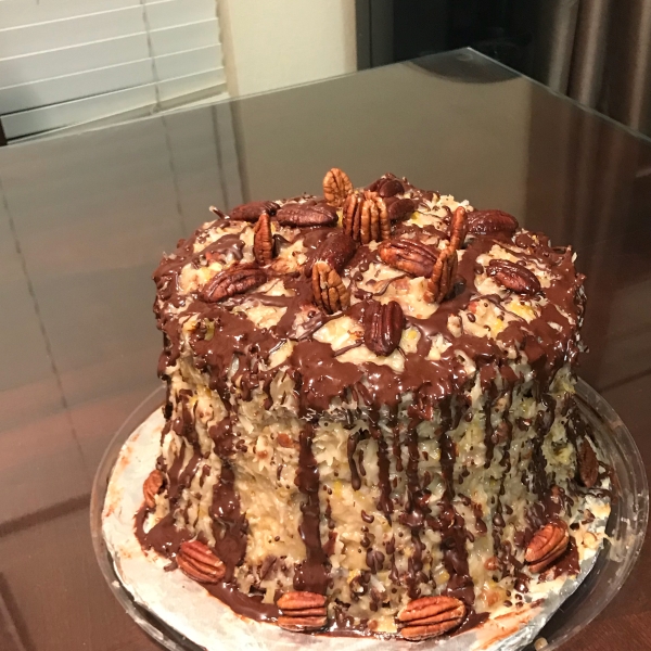 German Sweet Chocolate Cake II