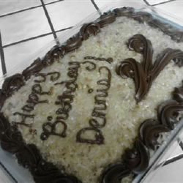 German Sweet Chocolate Cake II