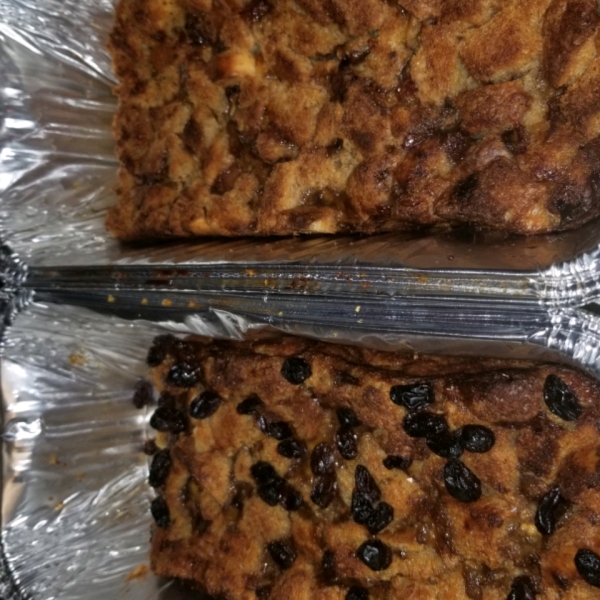 Walnut Banana Bread Pudding