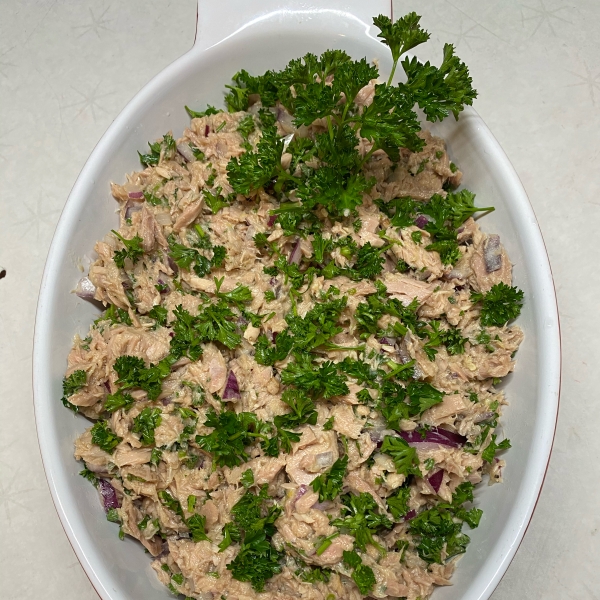 Healthier Mediterranean Tuna Salad