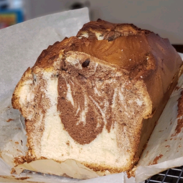 Marble Swirl Pound Cake