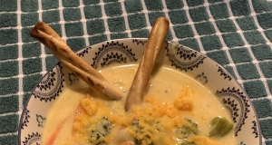 Cheese Soup with Broccoli