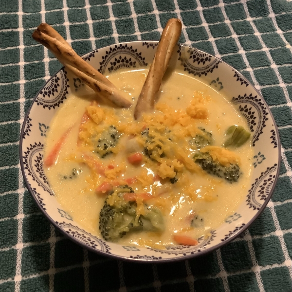 Cheese Soup with Broccoli