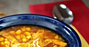 Instant Pot® Chicken and Tortilla Soup