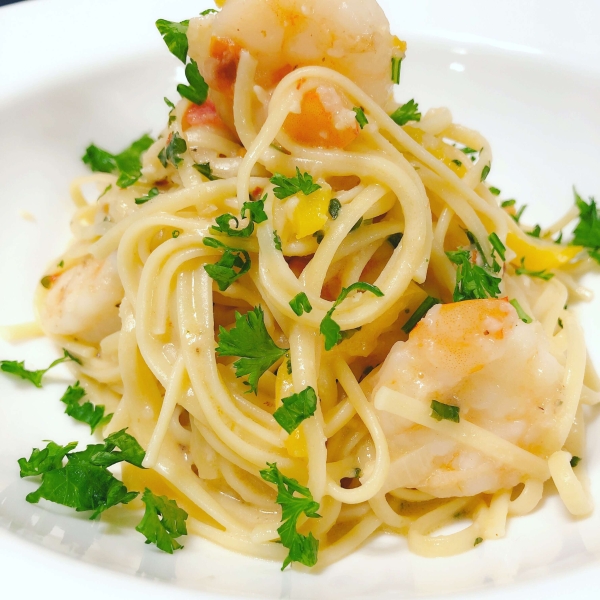 Scrumptious Shrimp Scampi Linguine