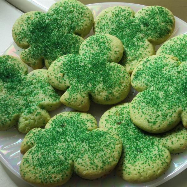 Irish Shamrock Cookies