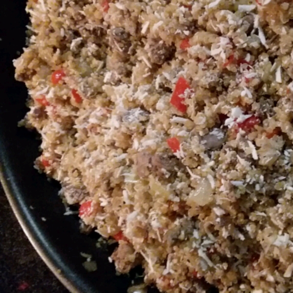 Quinoa with Ground Turkey