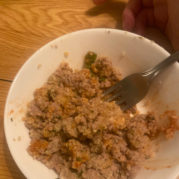 Quinoa with Ground Turkey