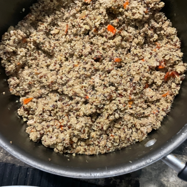 Quinoa with Ground Turkey