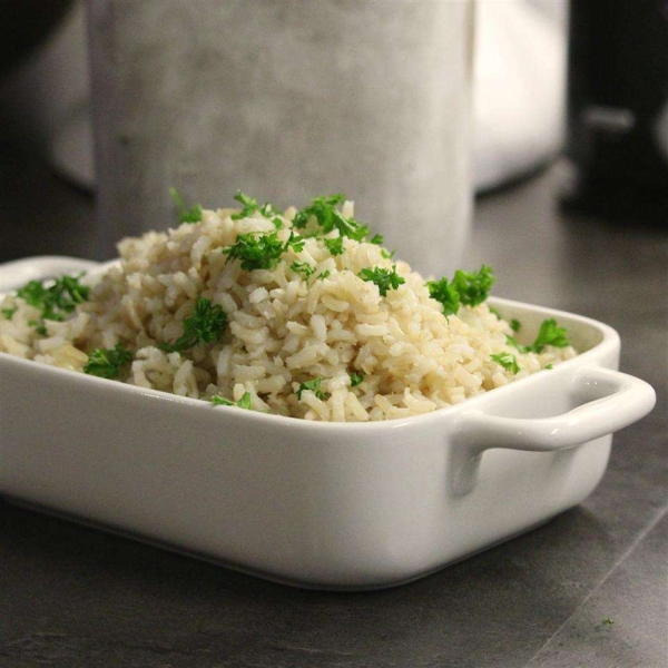 No-Fuss Perfect Baked Brown Rice