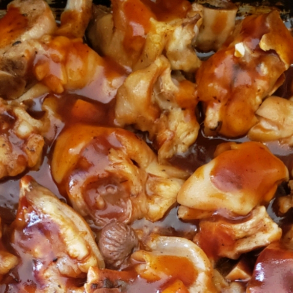 Mom's New Years Pig's Feet