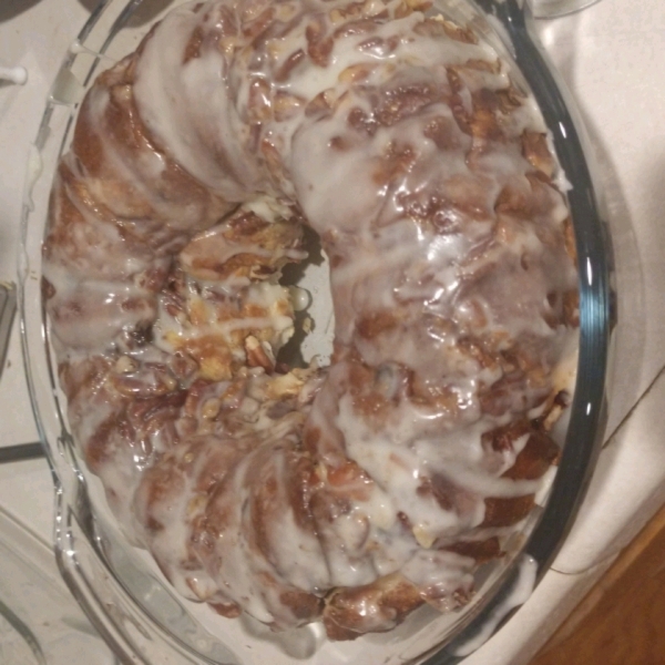 Cinnamon Roll and Cream Cheese Monkey Bread