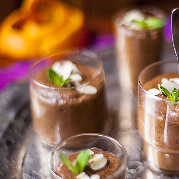 French Chocolate Mousse with Orange