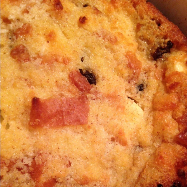 Hawaiian Roll Bread Pudding