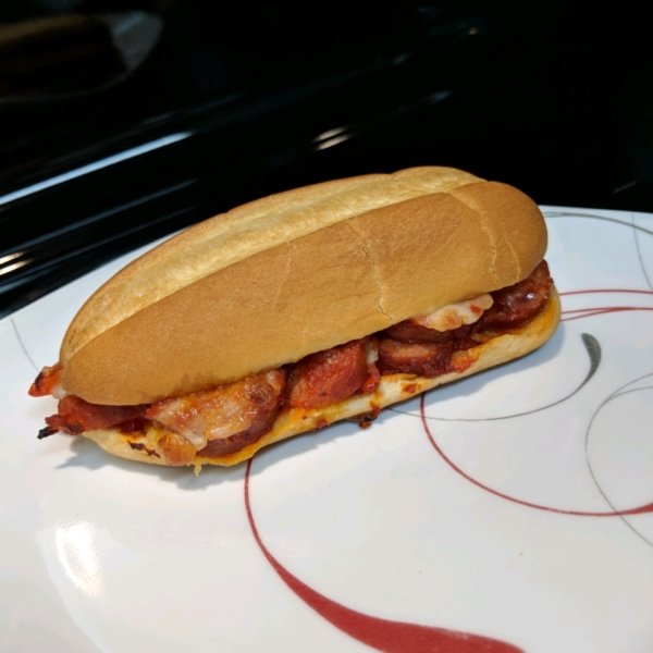 Italian Smoked Sausage Sandwich