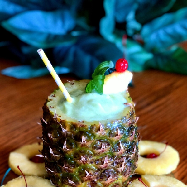 Pineapple-Basil Smoothie