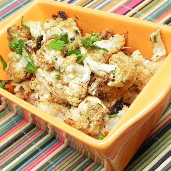 Big Ray's Paleo Roasted Cauliflower