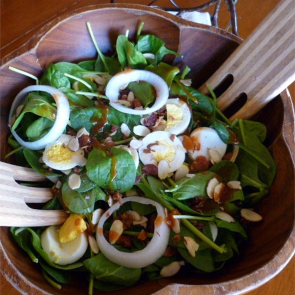 The Best Spinach Salad