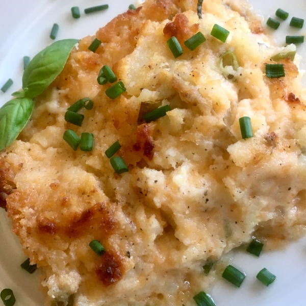 Twice-Baked Cheesy Potato Casserole