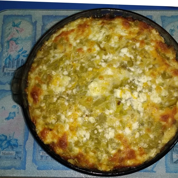 Corn Tortilla Quiche