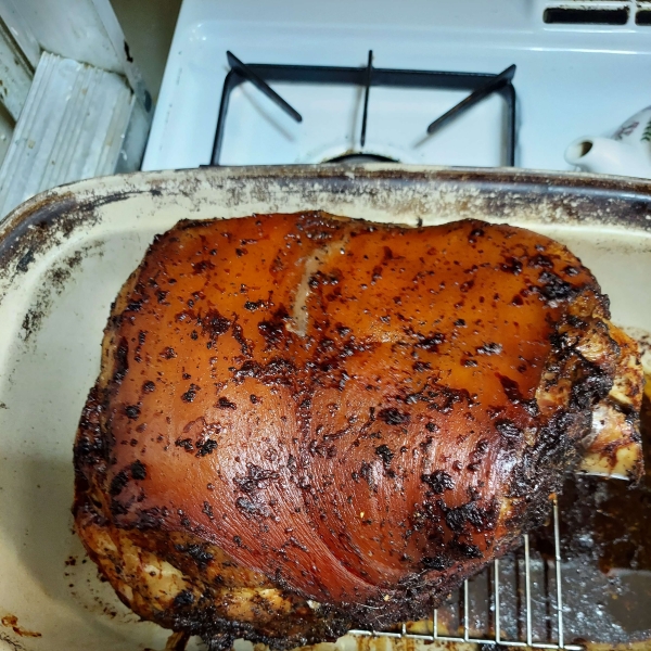 Daddy Eddie's Roast Pork (Pernil), Puerto Rican-Style