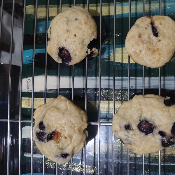 Blueberry Drop Cookies