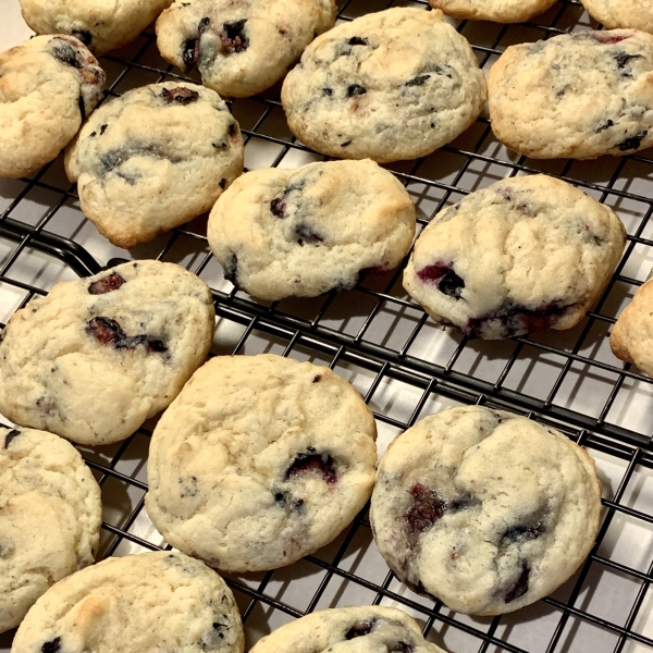 Blueberry Drop Cookies