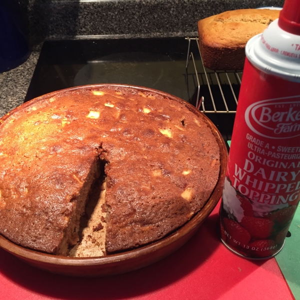 Mom's Prize Winning Raw Apple Cake