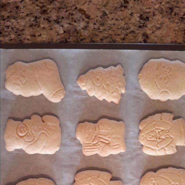 Sugar Cookies with Honey