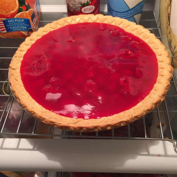 Maggie's Fresh Raspberry Pie