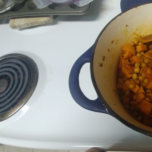 Sweet Potato and Chickpea Masala