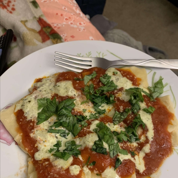 Homemade Four Cheese Ravioli