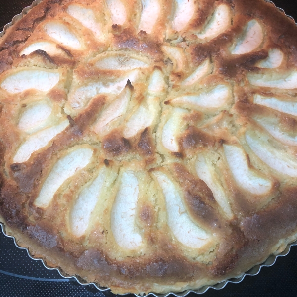 French Puff Pastry Tart with Pears and Chocolate