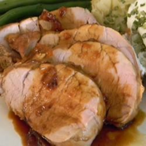 Pork Tenderloin with Orange Marmalade Glaze