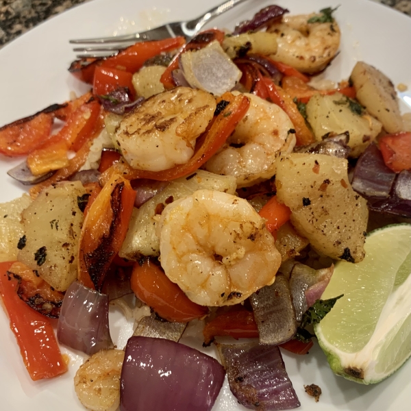 Sweet and Spicy Jerk Shrimp