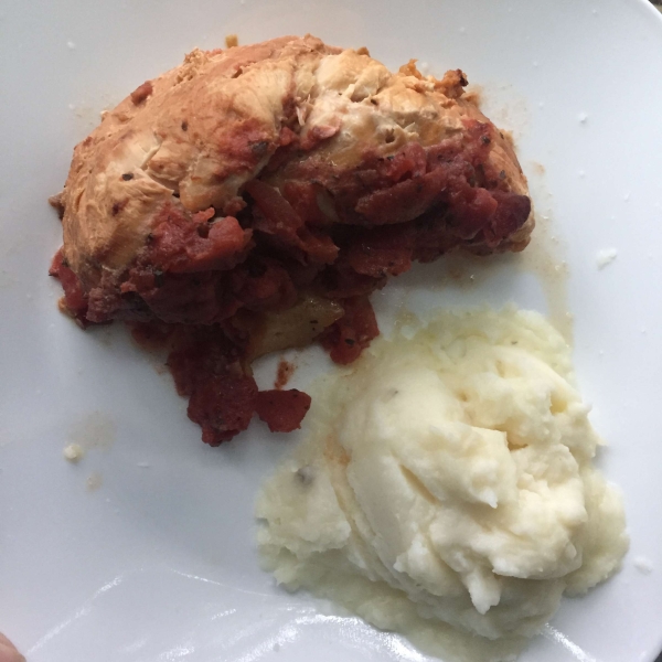 Bacon and Feta Stuffed Chicken Breast
