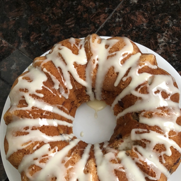 Cranberry Swirl Coffee Cake